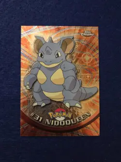 2000 Pokemon Nidoqueen Topps Chrome #31 - Image 1