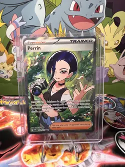 Pokemon Perrin 209/167 Twilight Masquerade Ultra Rare Full Art Holo - #6 - Image 1