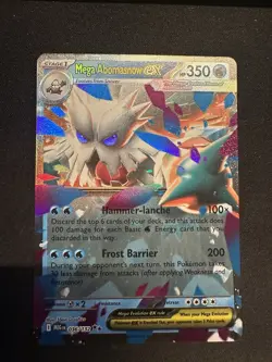 Pokemon TCG - Mega Abomasnow ex - Mega Evolution 036/132 - NM (Near Mint) - Image 1