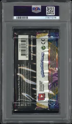 PSA 9 Mint Pokemon Sword & Shield Base Foil Booster Pack Zamazenta - Image 2