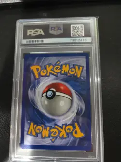 2000 POKEMON BASE SET 2 #10 MEWTWO-HOLO PSA 8 - Image 2
