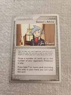 Pokemon TCG Steven's Advice World Championship 2008 Singles 83/108 - Image 1