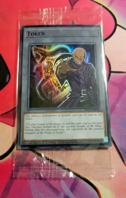 Yu-Gi-Oh! Token: Odion & Embodiment of Apophis TKN5-EN018 Super Rare - SEALED - Image 1