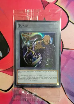 Yu-Gi-Oh! Token: Odion & Embodiment of Apophis TKN5-EN018 Super Rare - SEALED - Image 2