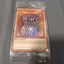 Yu-Gi-Oh! TCG Edge Imp Sabre LART-EN015 Ultra Rare Sealed Promo Limited Edition - Image 1