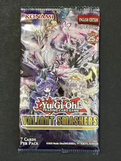 Lot of (104) Yu-Gi-Oh! TCG Valiant Smashers Booster Packs Sealed - Image 2