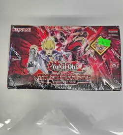 Konami Yu-Gi-Oh TCG The Crimson King Structure Deck - Sealed Display - 8 Packs 83717862765 - Image 1