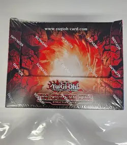 Konami Yu-Gi-Oh TCG The Crimson King Structure Deck - Sealed Display - 8 Packs 83717862765 - Image 2