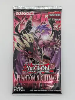 Lot of (132) Yu-Gi-Oh TCG Phantom Nightmare 1st Edition Booster Packs Sealed - Image 2