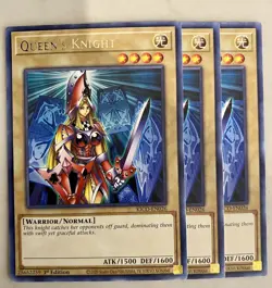 Yugioh x3 Queen's Knight KICO-EN026 Rare 1st Ed New - Image 1