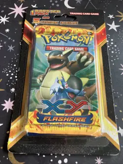 Pokemon XY FLASHFIRE BOOSTER LEGACY BLISTER + 5 cards Kangaskhan Unopened MEW - Image 1