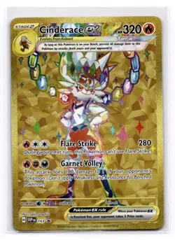 Cinderace ex - SV: Scarlet & Violet Promo Cards - Pokemon NM 163 - Image 1