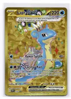 Lapras ex - SV: Scarlet & Violet Promo Cards - Pokemon NM 164 - Image 1