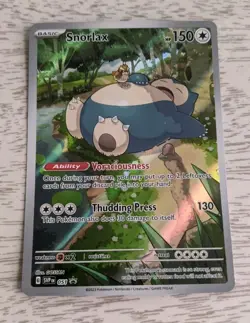 Pokemon TCG Snorlax 051 Scarlet & Violet 151 Promo Card NM Condition - Image 1