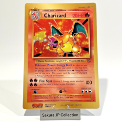 Charizard Jumbo Corocoro Comics Promo 4/102 English Pokemon Card 1999 Oversized - Image 1