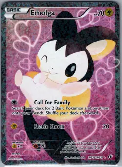 Emolga RC23/RC25 Full Art - Radiant Collection - Pokemon Card - LP - Image 1