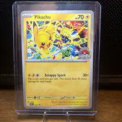 Pokemon 225 Pikachu Promo Card 2025 World Championships SVP EN Worlds English - Image 1