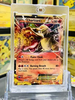 Charizard EX 11/83 Rare Holo Pokemon Card Good Condition Never Played - Image 1