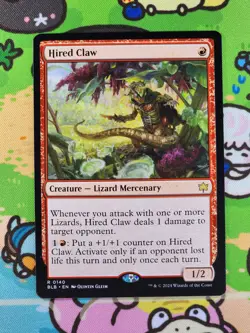 Hired Claw Bloomburrow Magic Gathering MTG BLB - Image 1