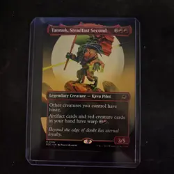 Tannuk, Steadfast Second (Borderless) Edge of Eternities Regular - Image 1