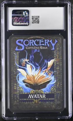 Sorcery Contested Realm: Alpha Pathfinder Non Foil Unique CGC 10 Gem Mint Avatar - Image 2