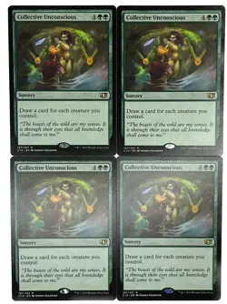 MTG 4X Collective Unconscious X4 Commander 2014 Magic - LP/NM - Image 1