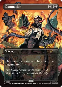 PRE-SALE - Venom Unleashed (Colors) ✨ NON-FOIL ✨ Secret Lair Spider-Man MTG - Image 2