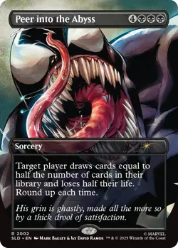 PRE-SALE - Venom Unleashed (Colors) ✨ NON-FOIL ✨ Secret Lair Spider-Man MTG - Image 4