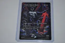 MTG magic SPIDERMAN mar MARVEL ETERNAL VENOM KING IN BLACK #022 MYTHIC - Image 1