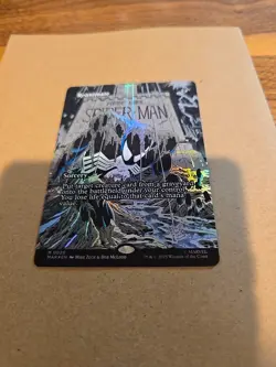 Borderless Foil Reanimate, MTG, Marvel's Spider-Man, Magic the Gathering - Image 3