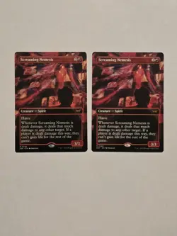2x Screaming Nemesis - Showcase - Duskmourn - Near Mint - Unplayed - MTG - Image 1