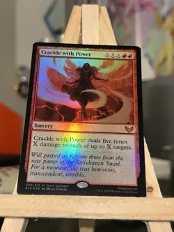 Crackle with Power Strixhaven: School of Mages Foil - Image 1