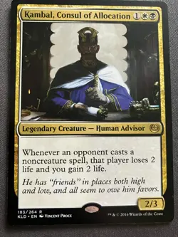 MTG Kambal, Consul of Allocation {Kaladesh} - NM - Image 1