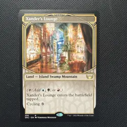 Xander's Lounge (Showcase) Streets of New Capenna Regular Rare MTG - Image 1