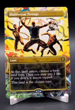 Multiversal Passage Magic The Gathering Marvel's Spider-Man Rare Borderless #206 - Image 1