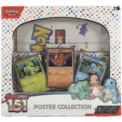 Pokemon TCG Scarlet & Violet - 151 Poster Collection Box - 3 Packs 820650853166 - Image 1