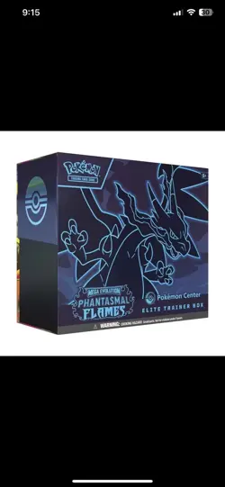 *PRE-ORDER* - Phantasmal Flames Pokemon Center ETB Sealed ✅ - Image 1