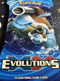 2016 Pokemon TCG XY Evolutions Sleeved Booster Blister Pack Blastoise NEW - Image 2