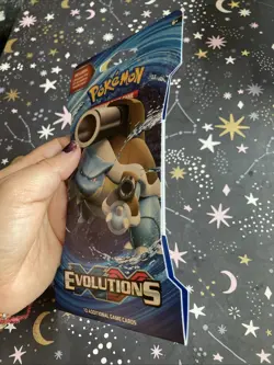2016 Pokemon TCG XY Evolutions Sleeved Booster Blister Pack Blastoise NEW - Image 3