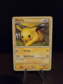 Pokemon TCG Pikachu 78/123 HeartGold & SoulSilver Common 🌟🌟🌟 HGSS 2010 - Image 1