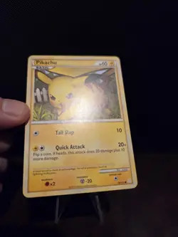 Pokemon TCG Pikachu 78/123 HeartGold & SoulSilver Common 🌟🌟🌟 HGSS 2010 - Image 2