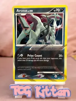 Arceus - AR1 - Platinum Arceus - Holo Rare MP - Pokemon - TCGKITTEN - Image 1