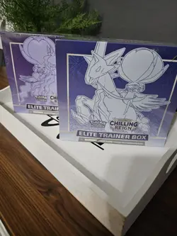 Pokemon TCG Chilling Reign Ice & Shadow Rider Calyrex Elite Trainer Box SEALED - Image 5