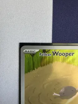 Paldean Wooper Pokemon Paldea Evolved 221/193 Full Art Illustration Rare NM - Image 2