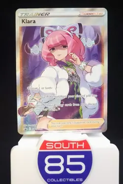 Klara SWSH302 Full Art Trainer Pokemon TCG Sword & Shield Promo NM - Image 1