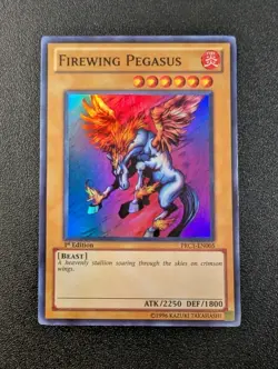 Firewing Pegasus PRC1-EN005 Super Rare 1st Edition LP - Image 1