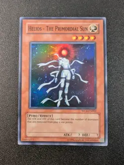 Helios - The Primordial Sun WC6-EN002 Super Rare Unlimited Edition LP - Image 1