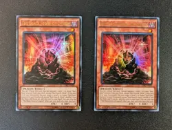 The Black Stone of Legend LDK2-ENJ05 Ultra Rare 1st Edition 2x Set LP - Image 1