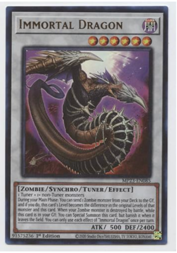 Yu-Gi-Oh! - Immortal Dragon - MP23-EN085 - Ultra Rare - 1st Ed - NM/M -NEW - Image 1