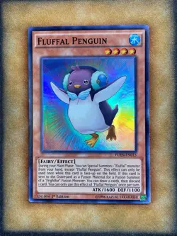 Yugioh Fluffal Penguin FUEN-EN015 Super Rare 1st Ed NM - Image 1